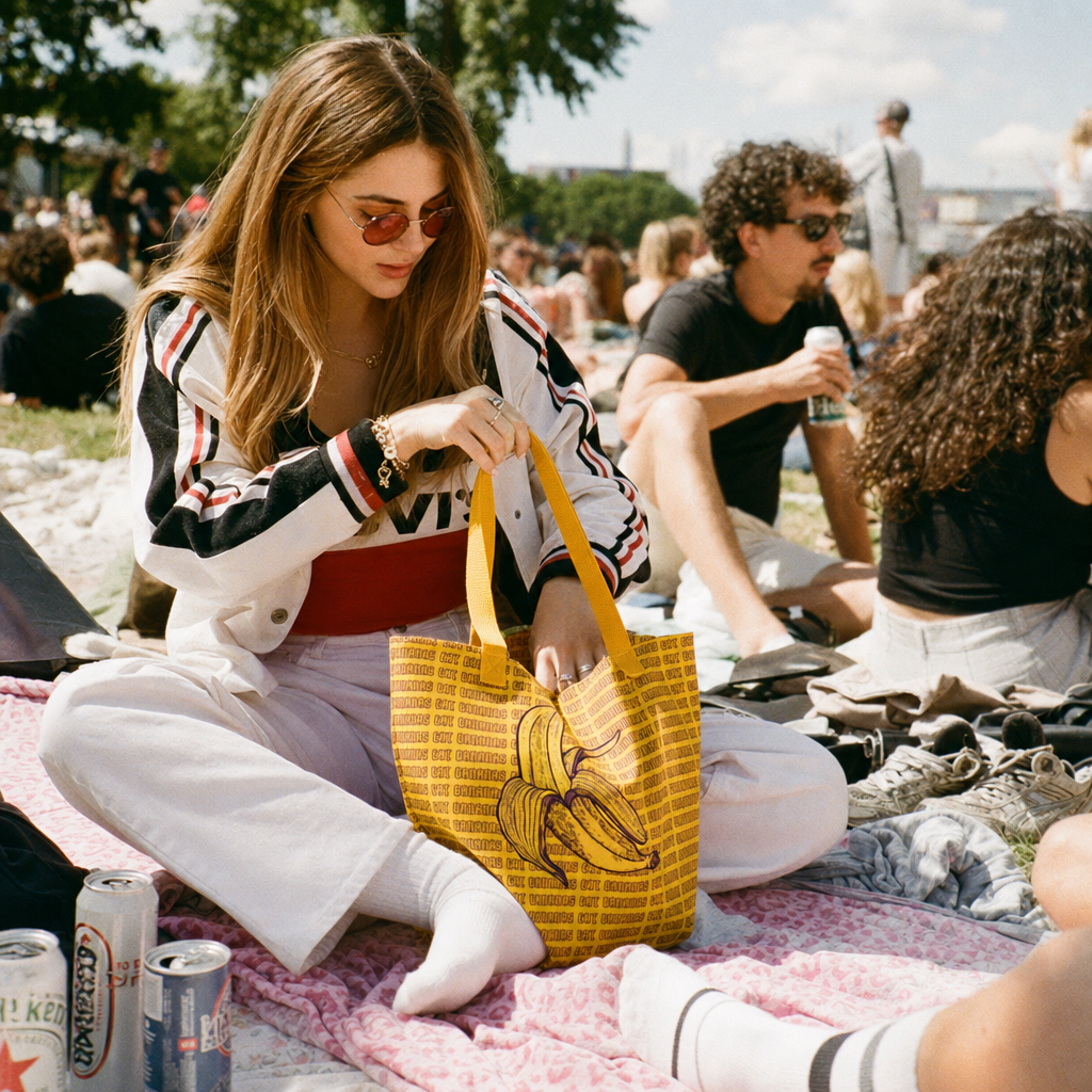 Eat Bananas Tote