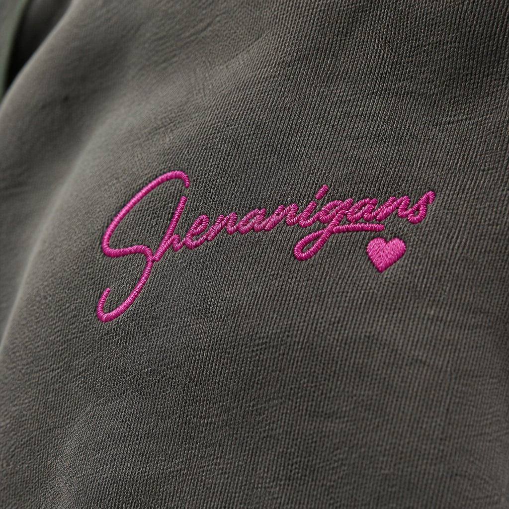 Shenanigans Unisex Turtleneck Hoodie - Stitched