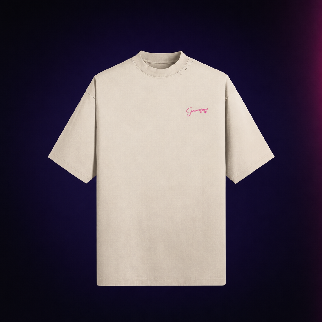 Shenanigans Unisex Faded Oversized Tee