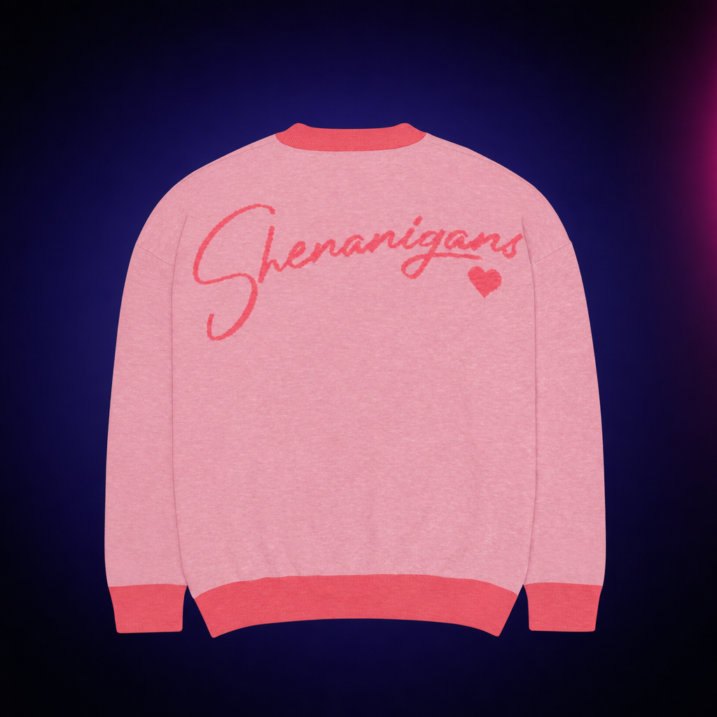 Shenanigans Unisex Knit Sweater - Crew Neck