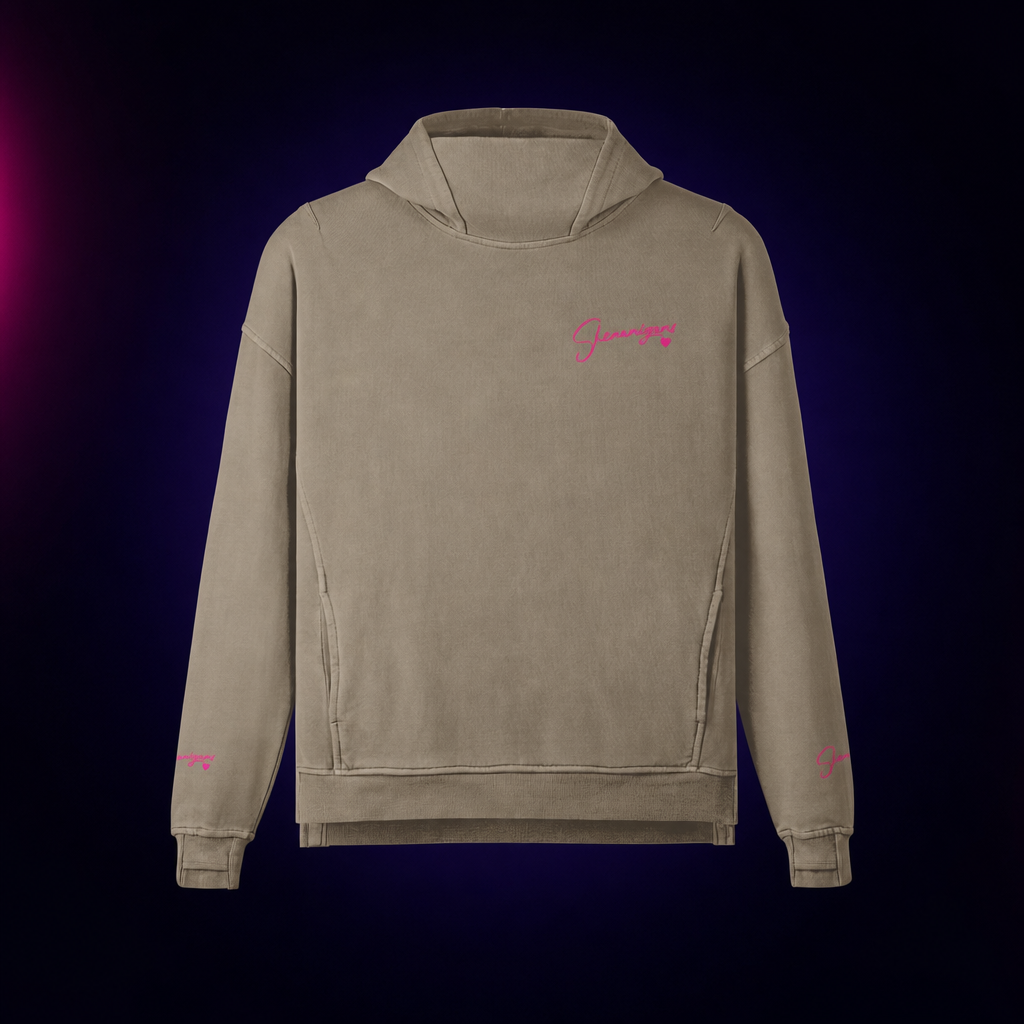 Shenanigans Unisex Turtleneck Hoodie - Stitched