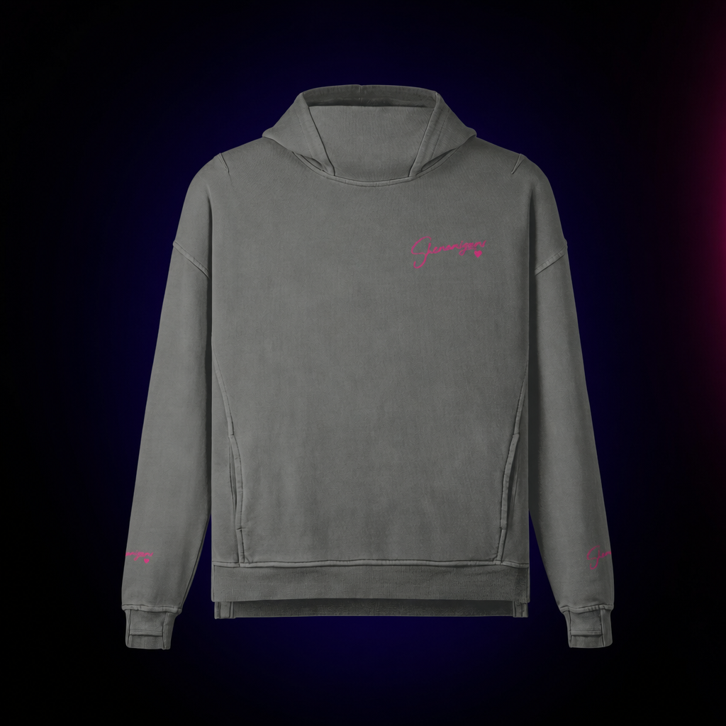 Shenanigans Unisex Turtleneck Hoodie - Stitched