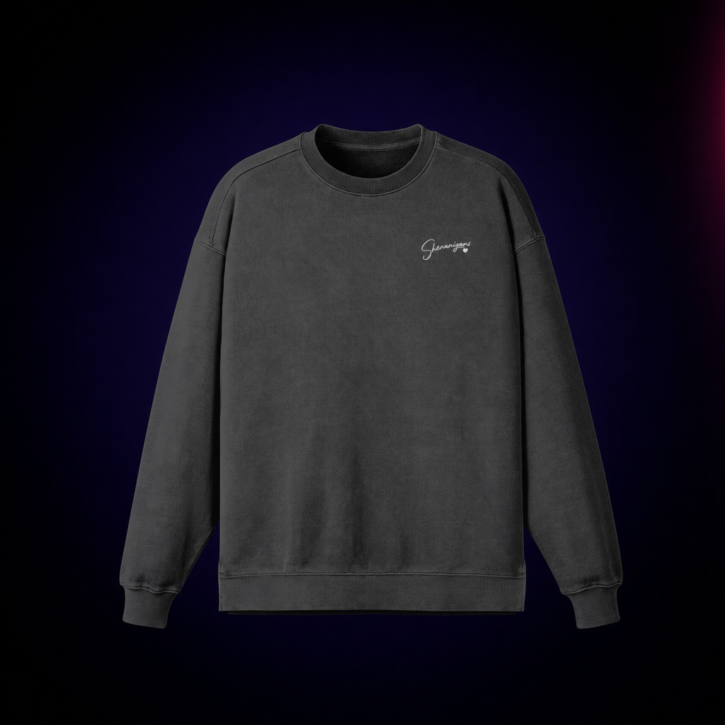 Shenanigans Unisex Washed Sweater