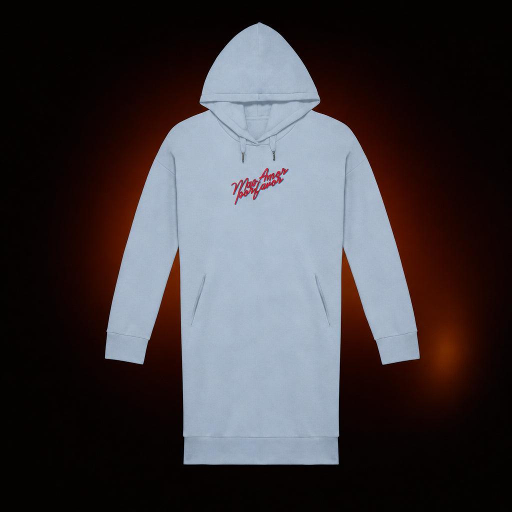 Más Amor Por Favor Womens Hoodie Dress