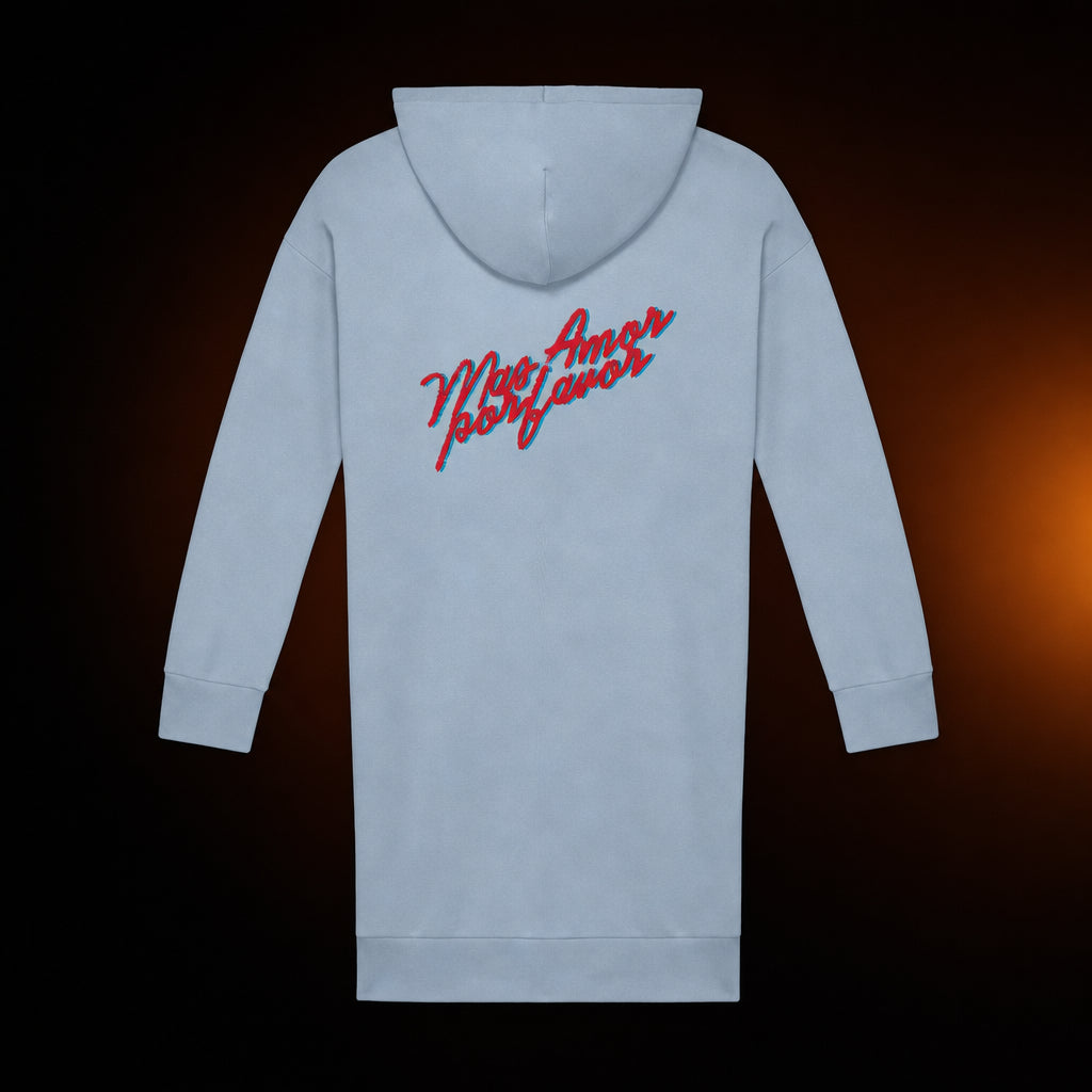 Más Amor Por Favor Womens Hoodie Dress