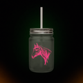 Horse Mason Jar