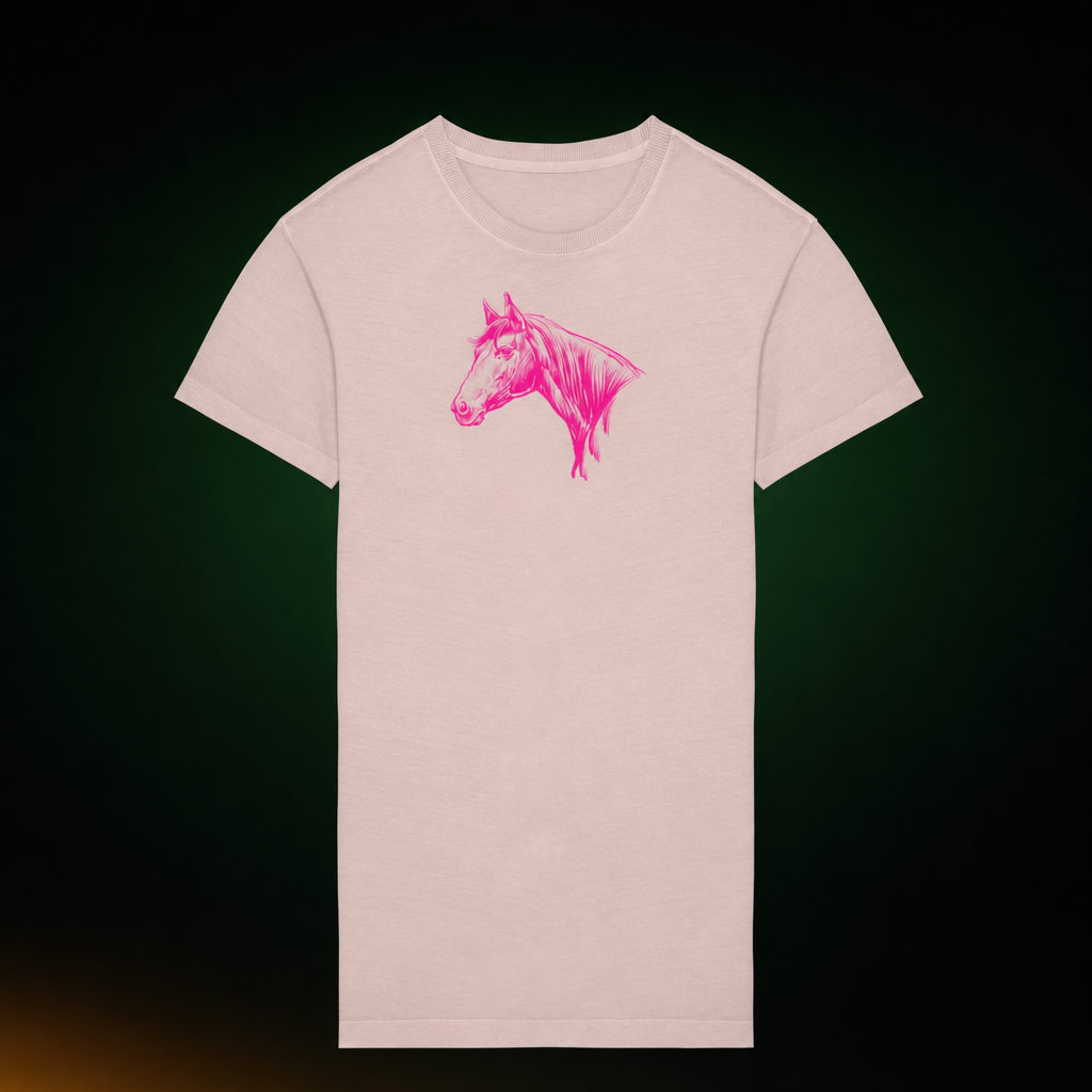 Horse Womens Vintage Dress - Organic