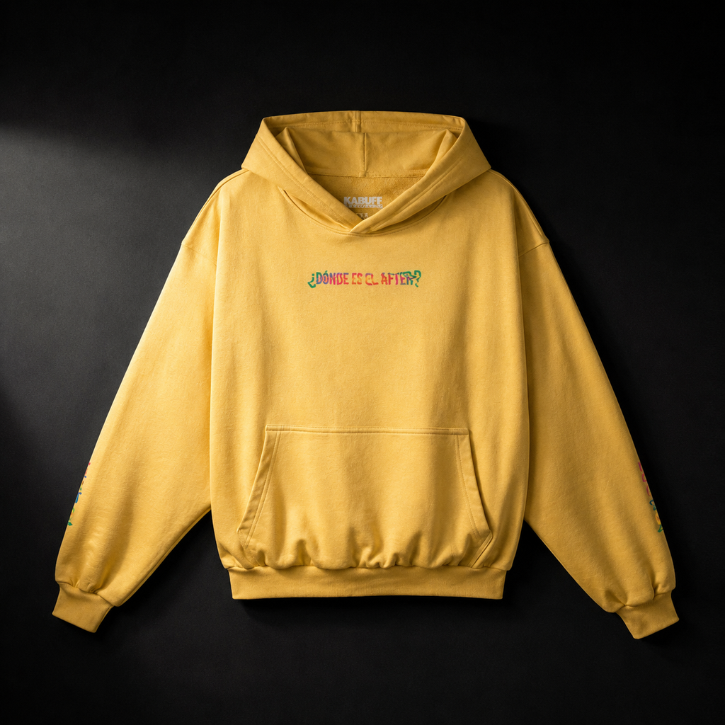 ¿Dónde es el After? - Tapered Balloon Hoodie
