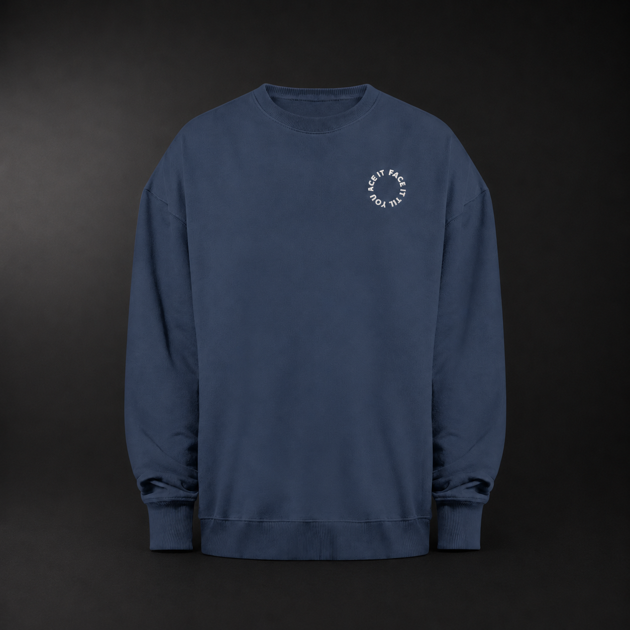Face It Til You Ace It Heavy Sweatshirt - Organic Stitched