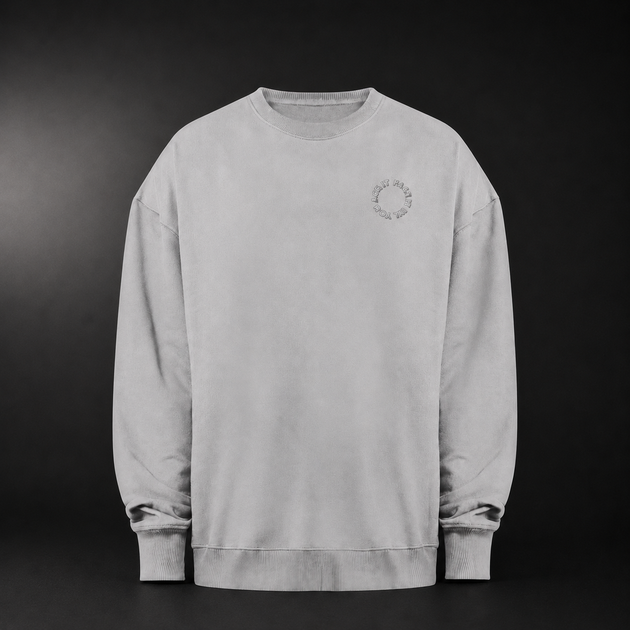 Face It Til You Ace It Heavy Sweatshirt - Organic Stitched