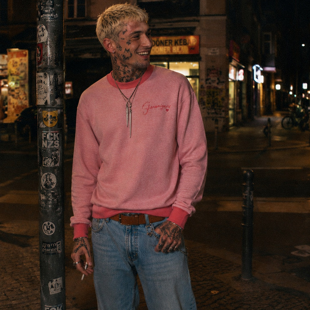 Shenanigans Unisex Knit Sweater - Crew Neck