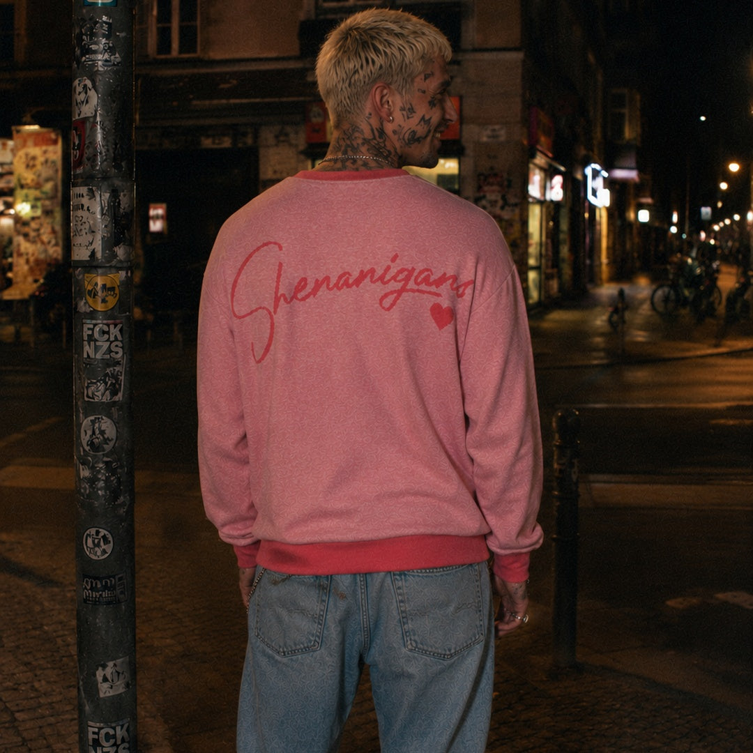 Shenanigans Unisex Knit Sweater - Crew Neck
