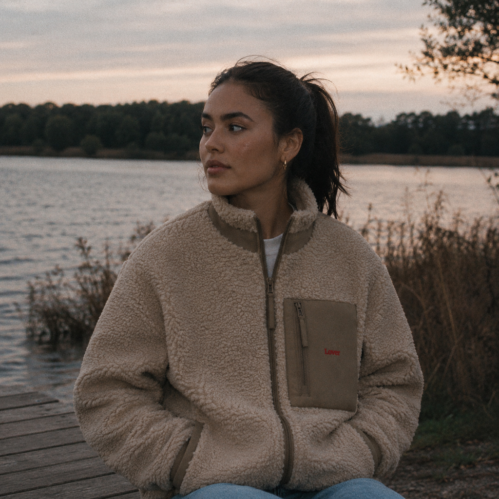 Lover Unisex Sherpa Jacket