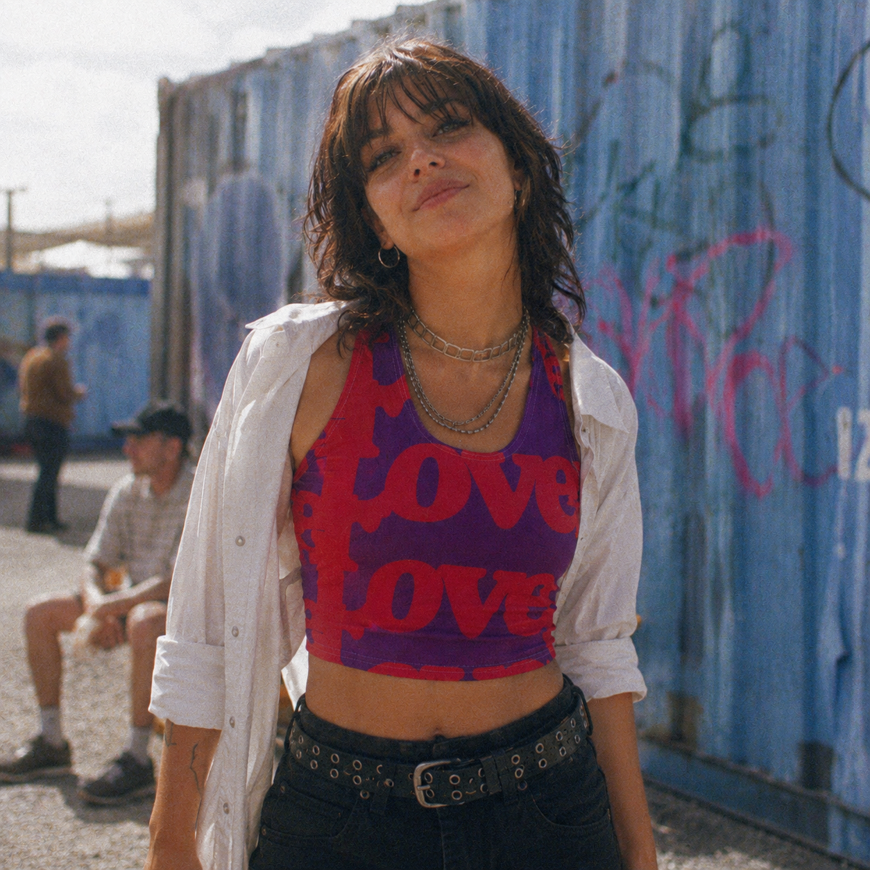 Lover Unisex Crop Top