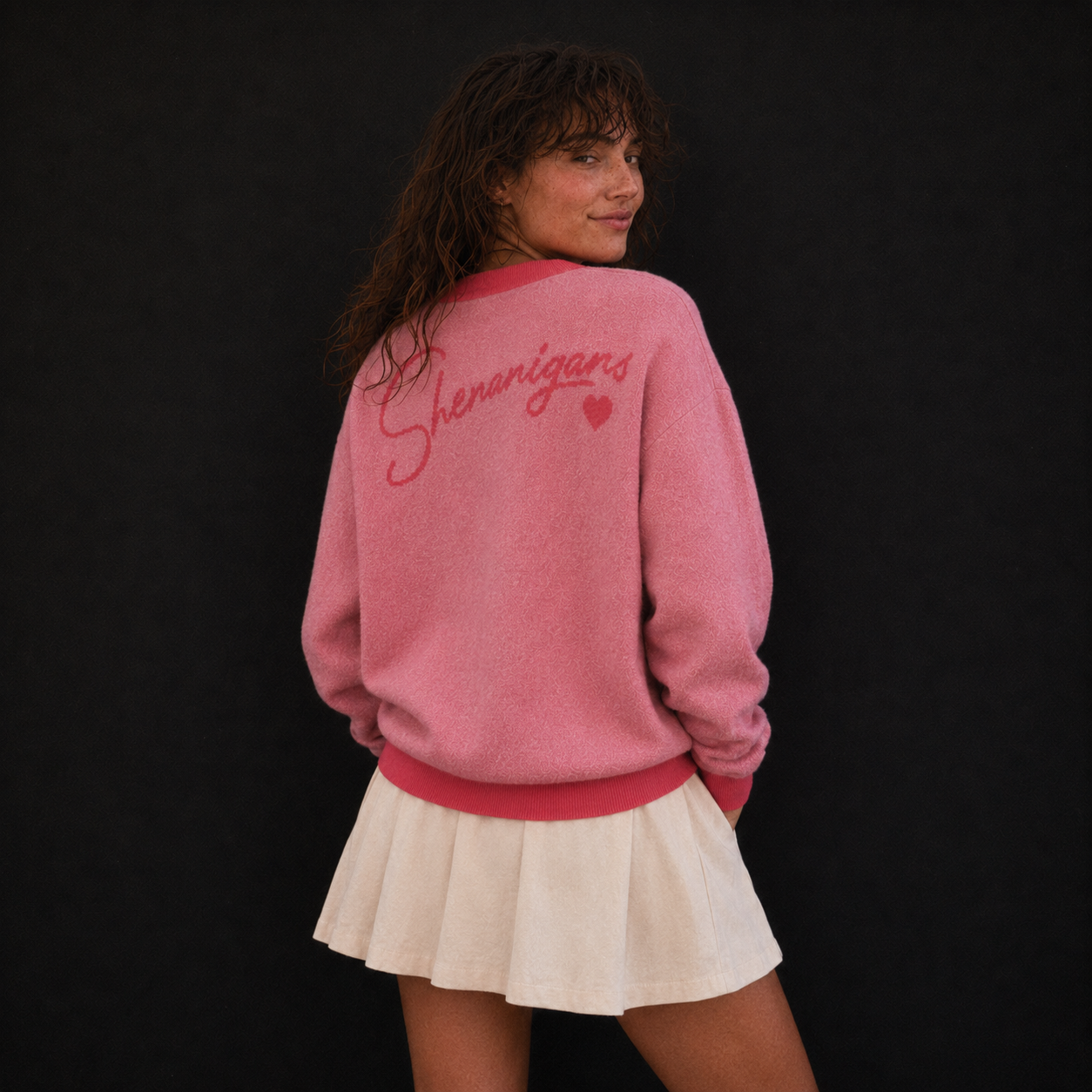 Shenanigans Unisex Knit Sweater - Crew Neck