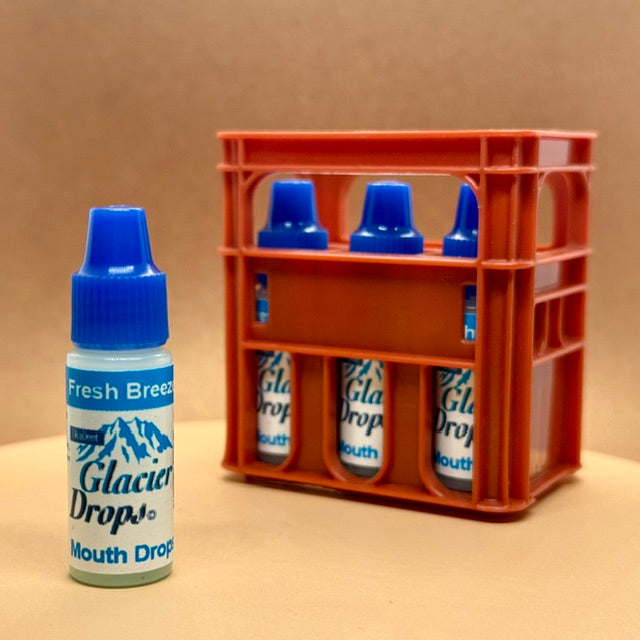 Glacier Drops Collector's Set - Mini Dropper Fläschchen mit Label und Kiste