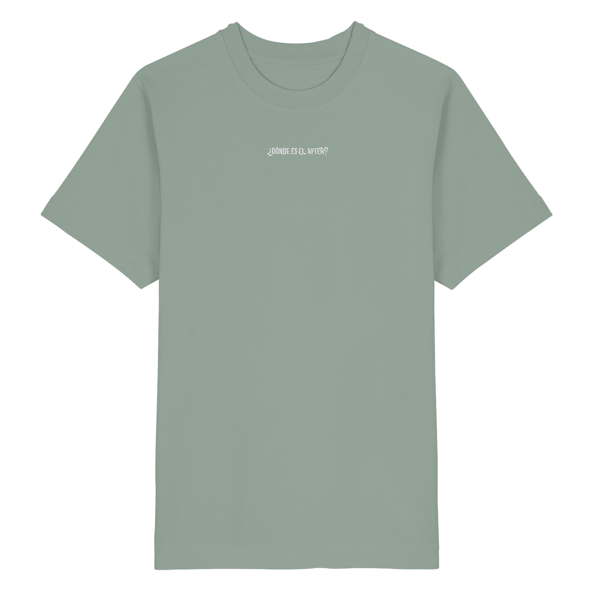 ¿Dónde es el After? – Heavy Oversized Organic Shirt in Aloe – KABUFF Kreuzberg
