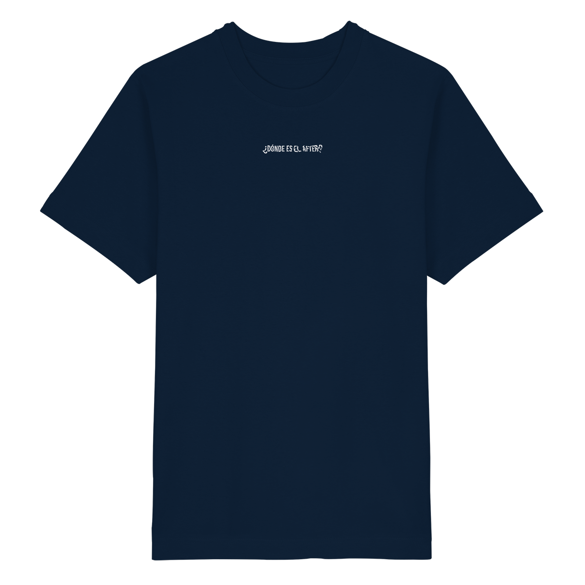 ¿Dónde es el After? – Heavy Oversized Organic Shirt in French Navy – KABUFF Kreuzberg