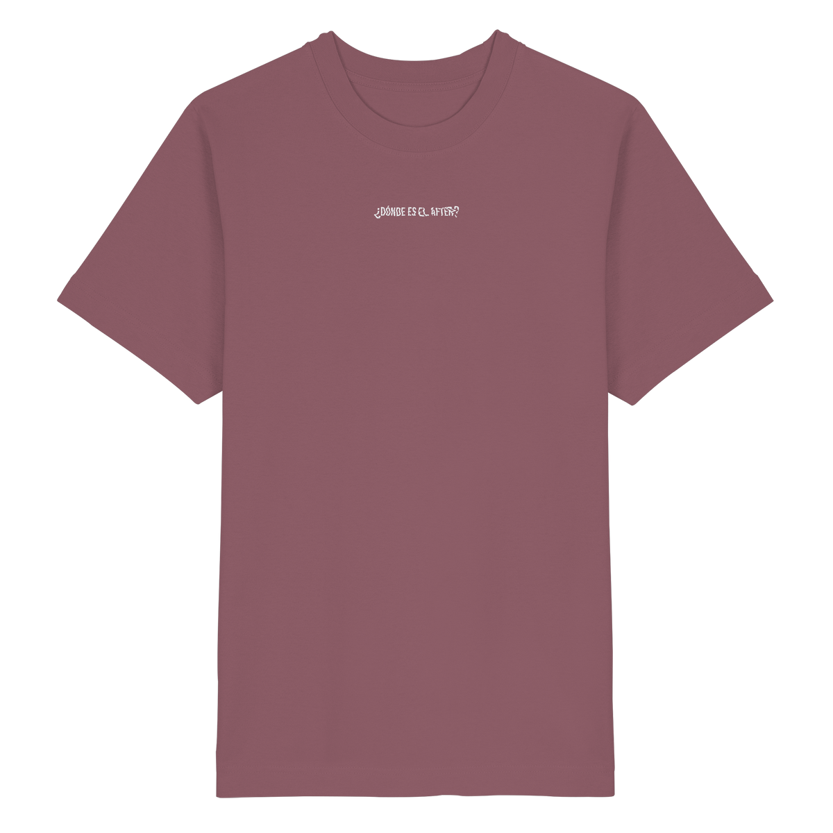 ¿Dónde es el After? – Heavy Oversized Organic Shirt in Kaffa Coffee – KABUFF Kreuzberg