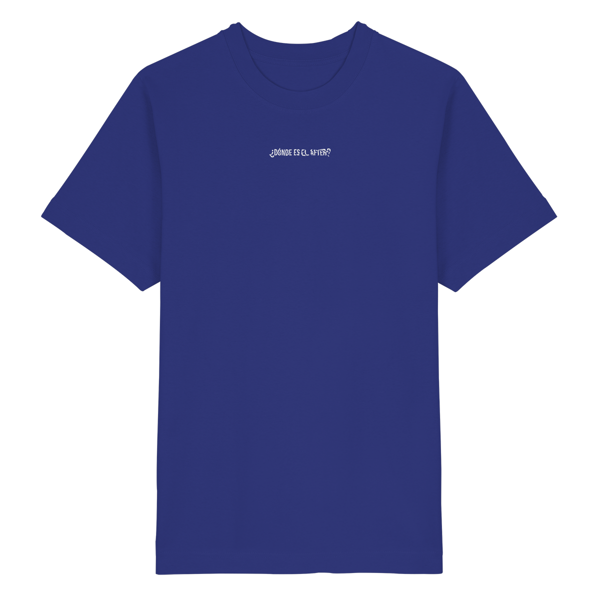 ¿Dónde es el After? – Heavy Oversized Organic Shirt in Worker Blue – KABUFF Kreuzberg