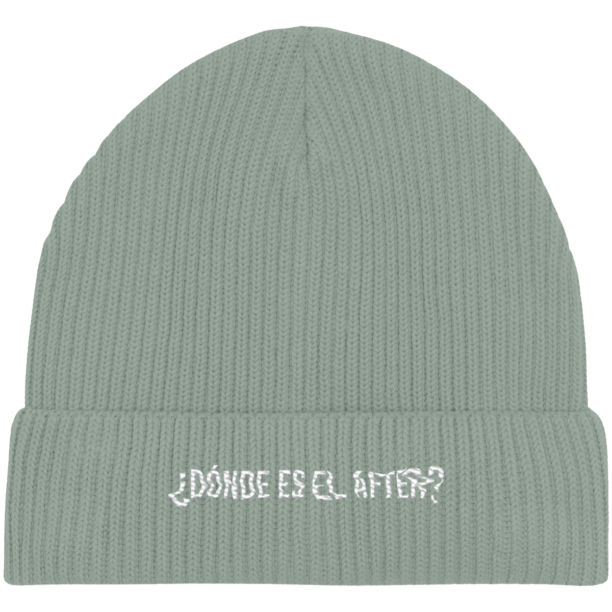 ¿Dónde es el After? – Organic Fisherman Beanie in Aloe – KABUFF Kreuzberg