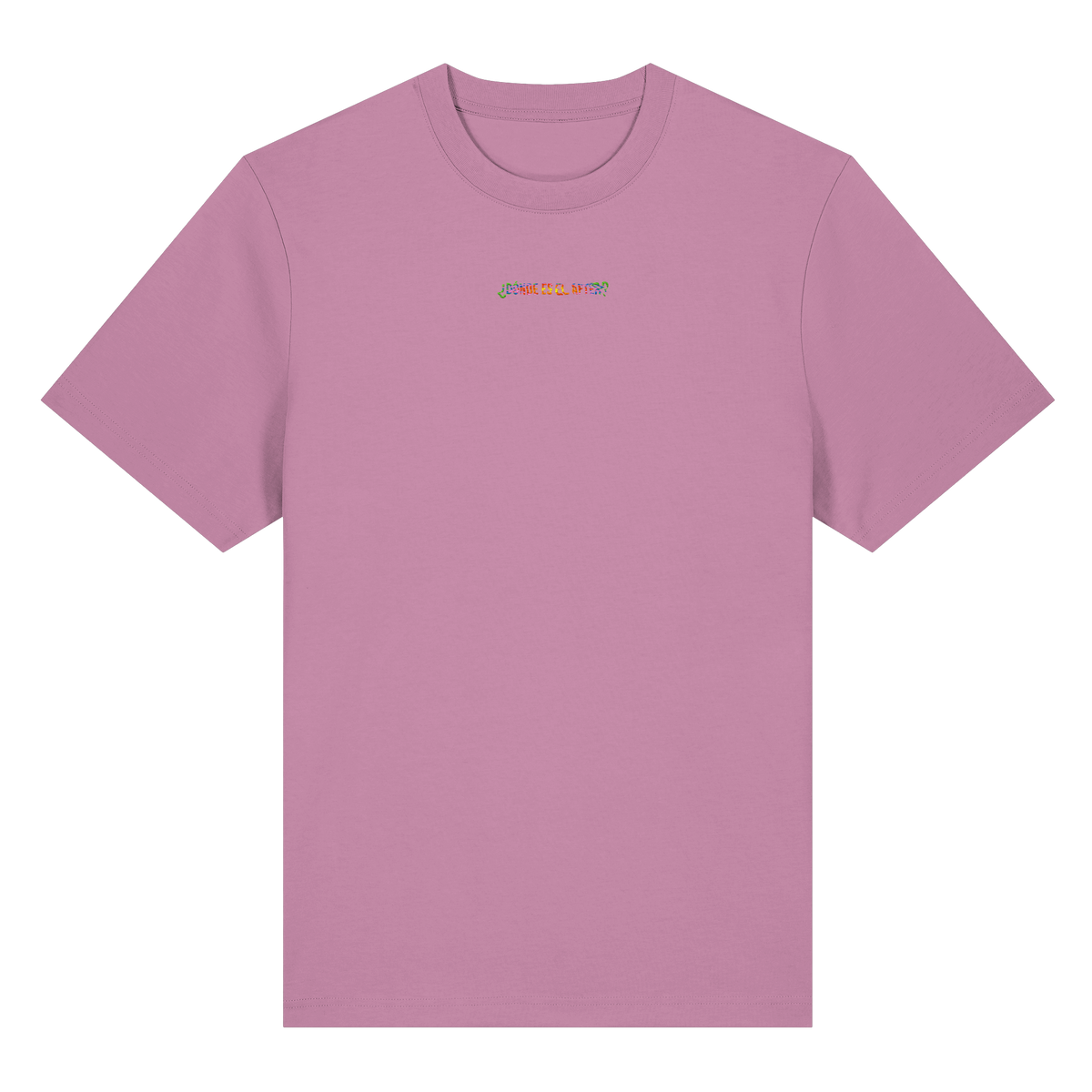 ¿Dónde es el After? – Rainbow – Organic Heavy Shirt in Bubble Pink – KABUFF Kreuzberg