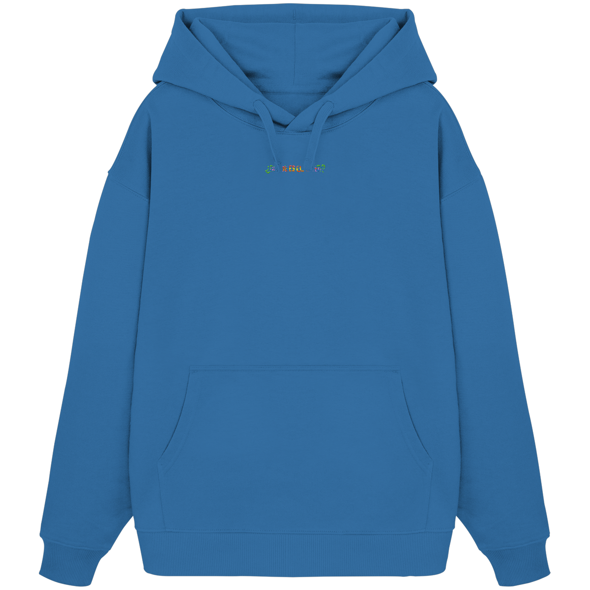 ¿Dónde es el After? – Rainbow – Organic Oversize Hoodie in Mindful Blue – KABUFF Kreuzberg