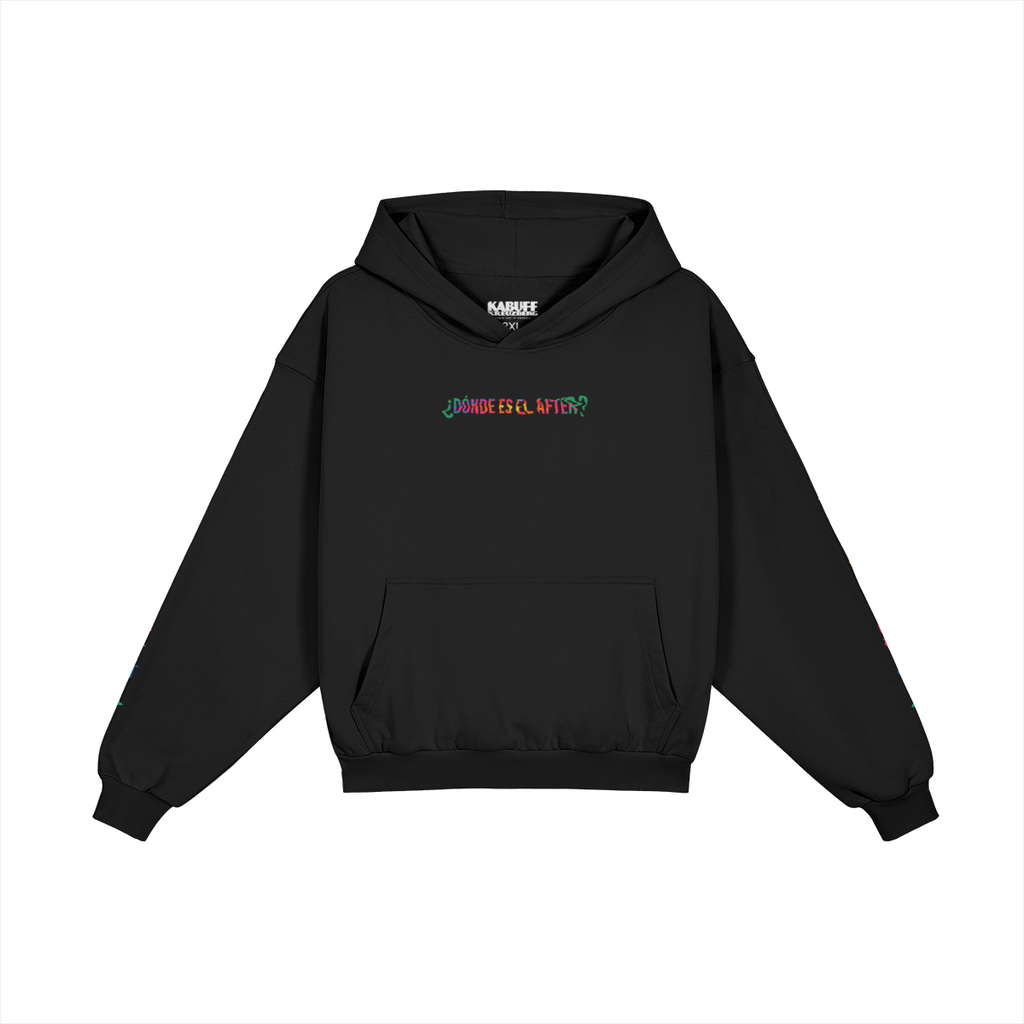 ¿Dónde es el After? – Tapered Balloon Hoodie – KABUFF Kreuzberg