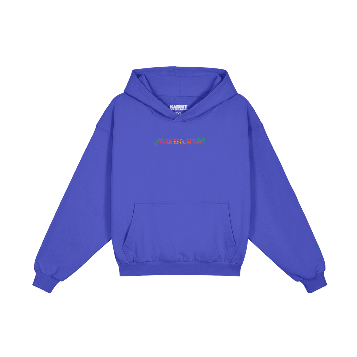 ¿Dónde es el After? – Tapered Balloon Hoodie – KABUFF Kreuzberg