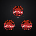 Face It Til You Ace It Sticker 3er-Set - Red/Pink Mirror