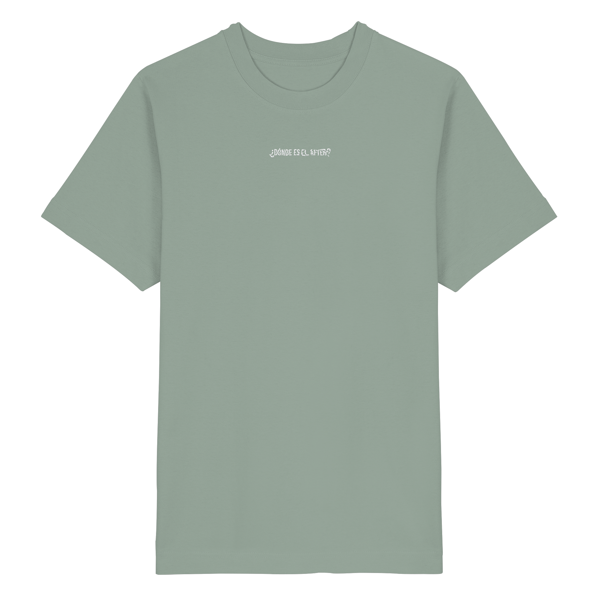 ¿Dónde es el After? - Heavy Oversized Organic Shirt