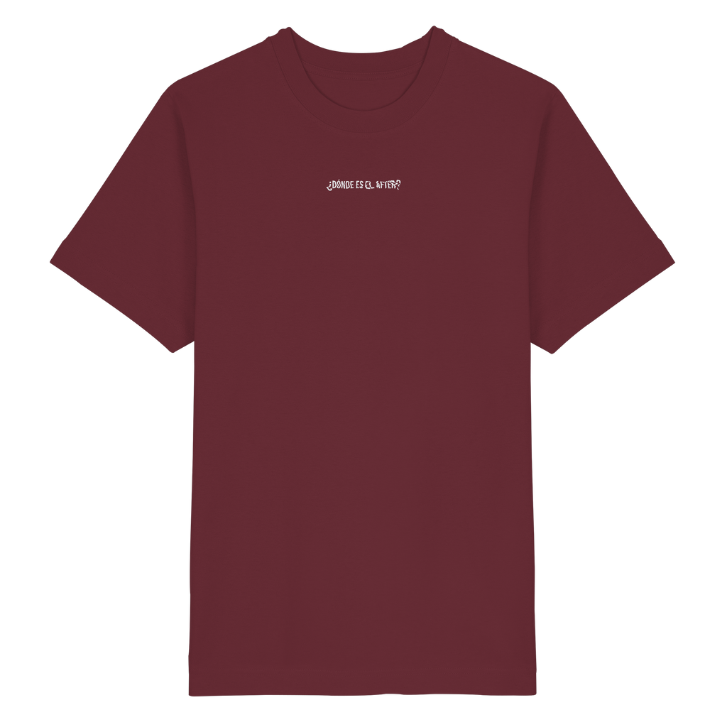 ¿Dónde es el After? - Heavy Oversized Organic Shirt