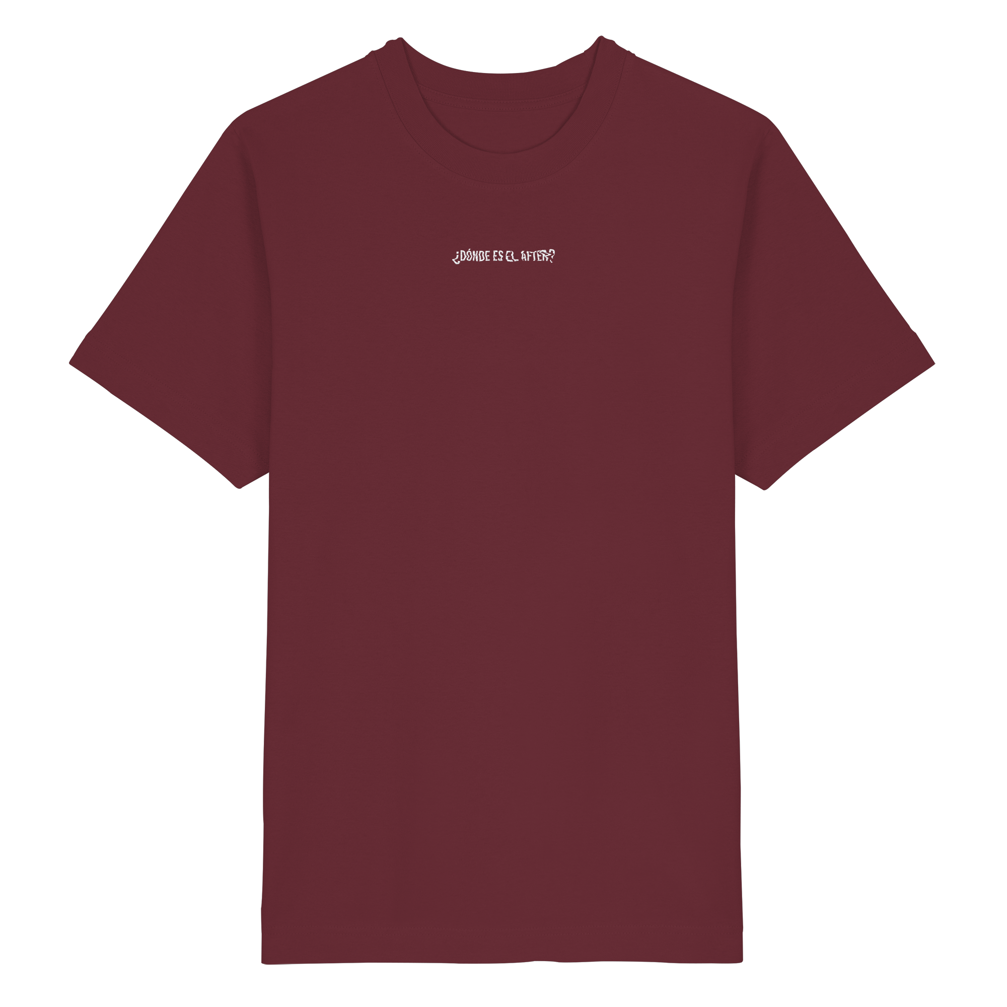 ¿Dónde es el After? - Heavy Oversized Organic Shirt