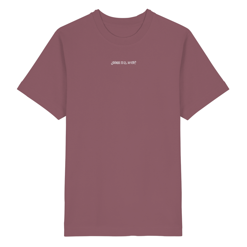 ¿Dónde es el After? - Heavy Oversized Organic Shirt