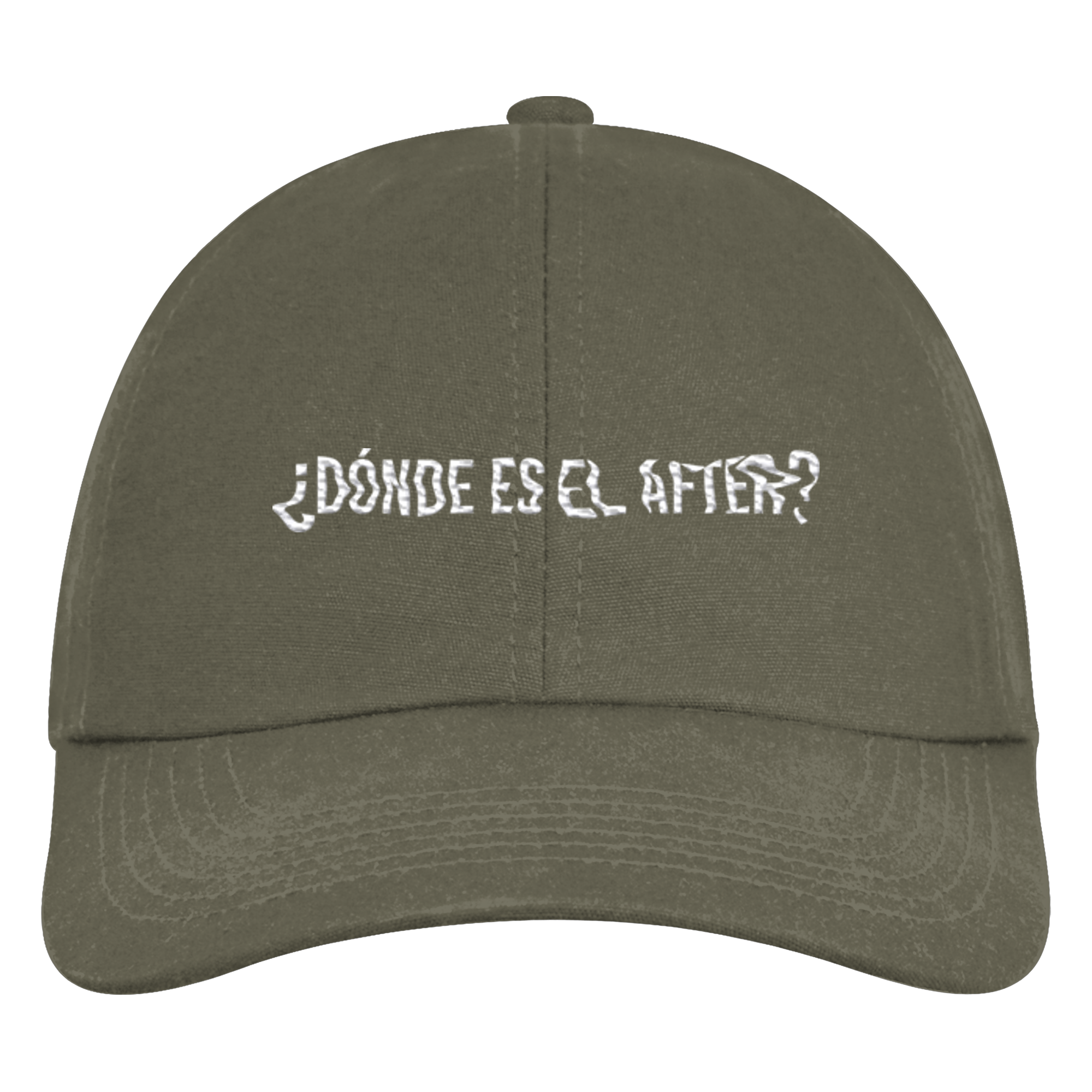 ¿Dónde es el After? - Organic 6-Panel Cap
