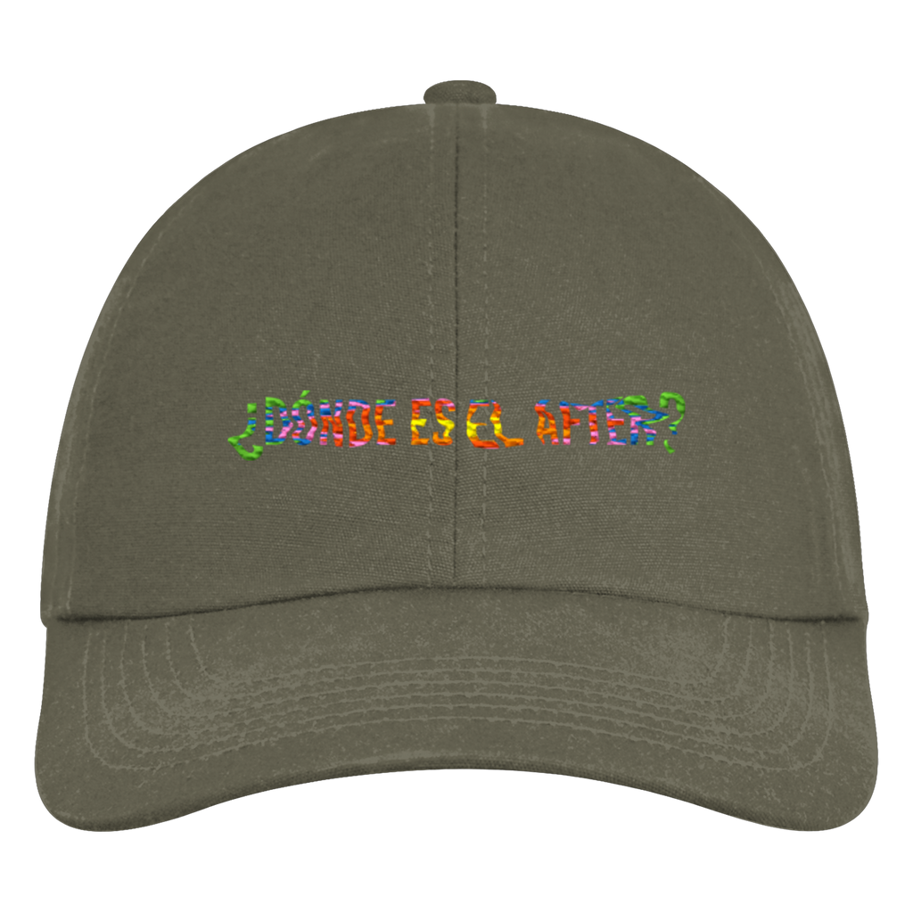 ¿Dónde es el After? - Rainbow - Organic 6-Panel Cap
