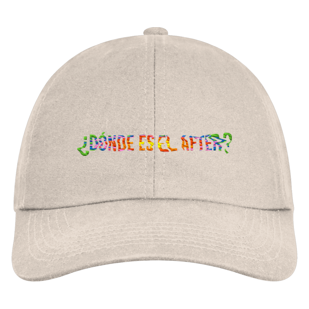 ¿Dónde es el After? - Rainbow - Organic 6-Panel Cap