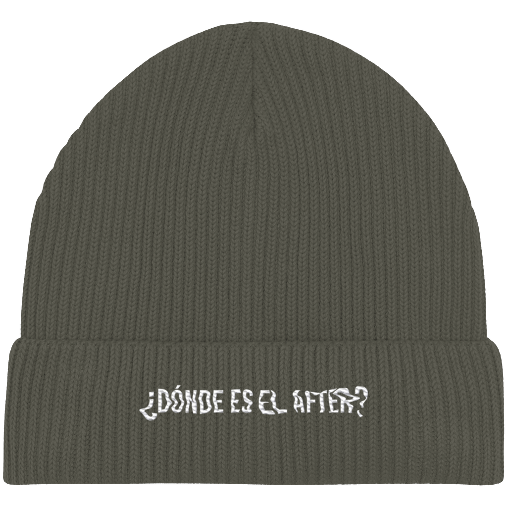 ¿Dónde es el After? - Organic Fisherman Beanie