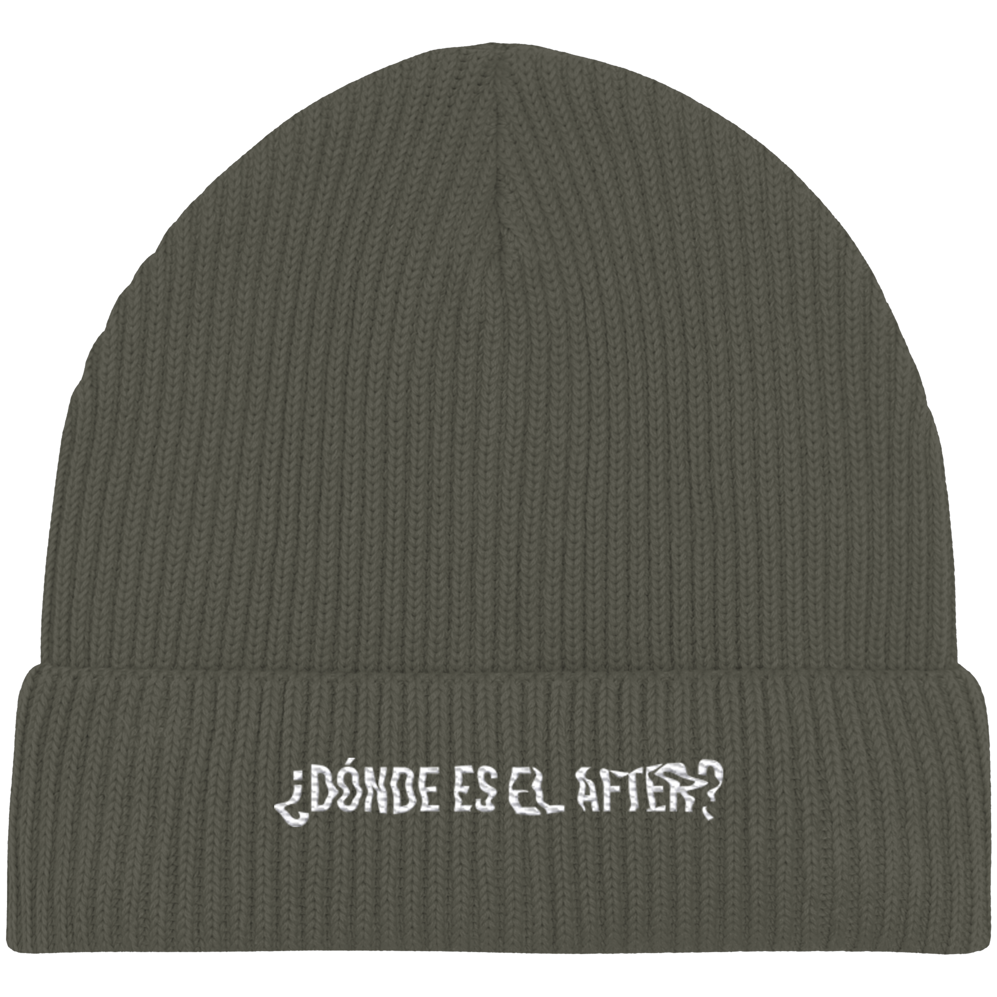 ¿Dónde es el After? - Organic Fisherman Beanie