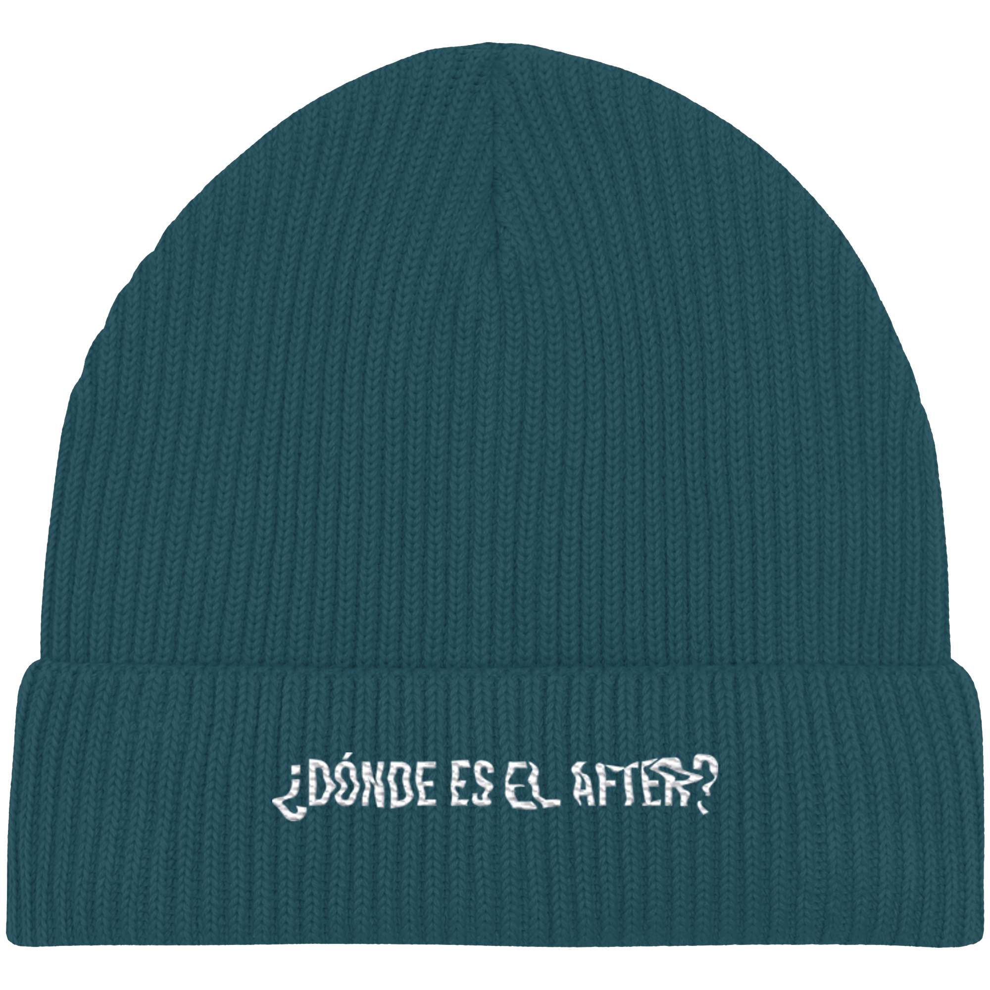 ¿Dónde es el After? - Organic Fisherman Beanie
