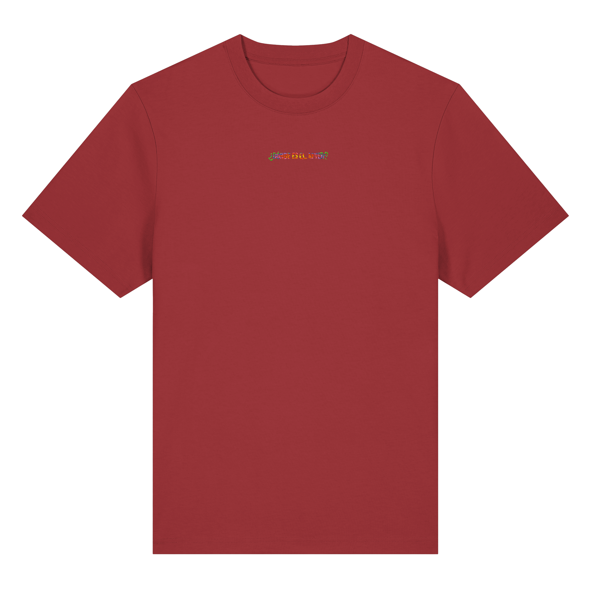 ¿Dónde es el After? - Rainbow - Organic Heavy Shirt