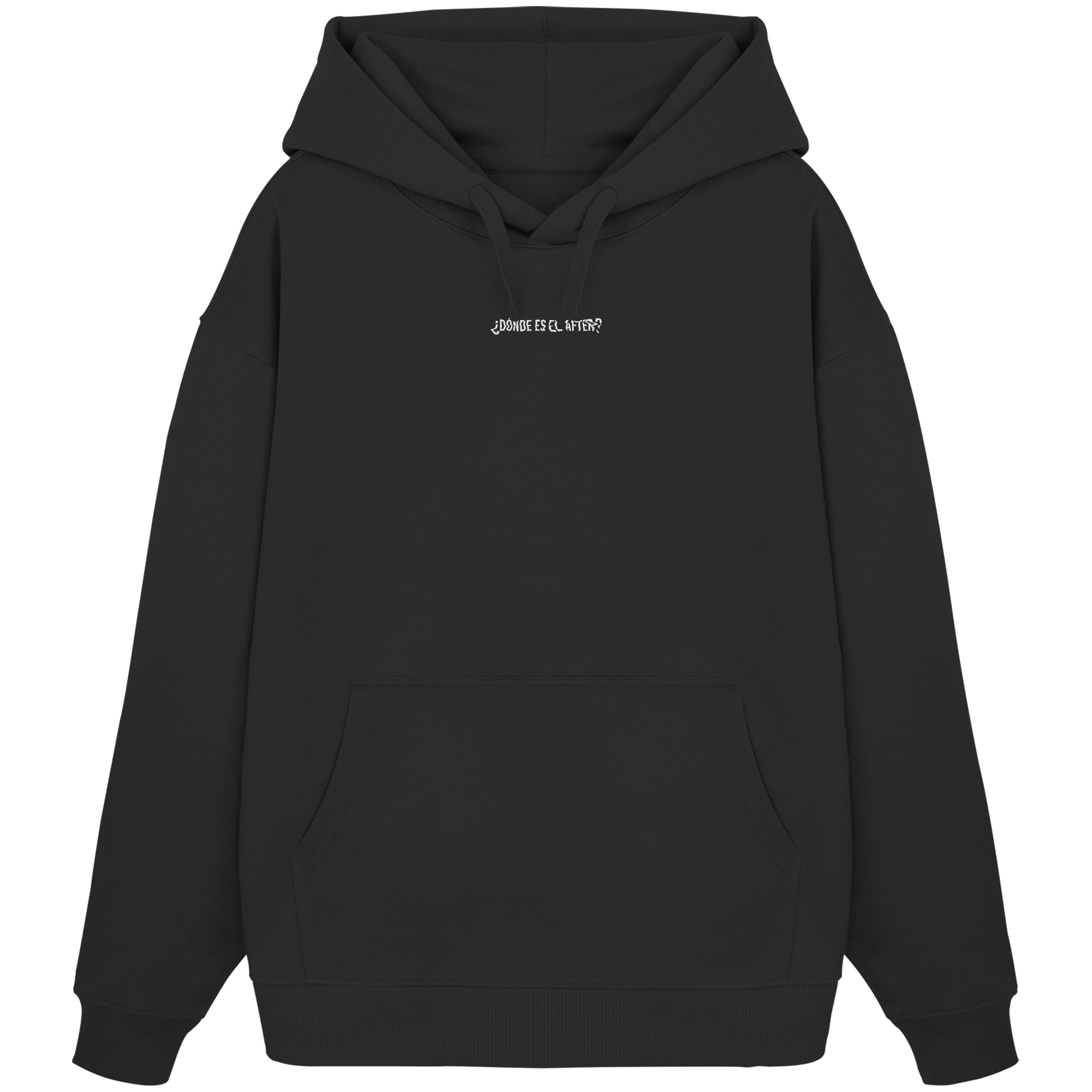 ¿Dónde es el After? - Organic Oversize Hoodie