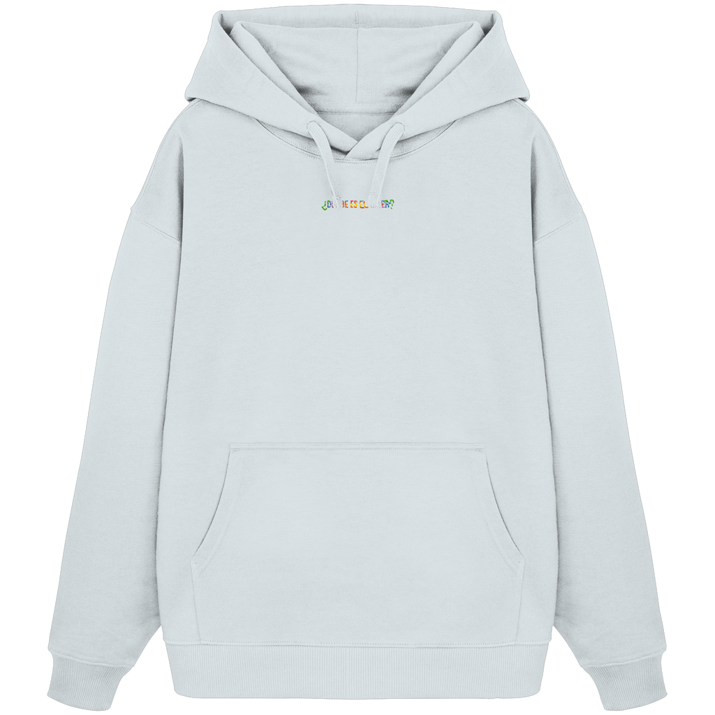¿Dónde es el After? - Rainbow - Organic Oversize Hoodie