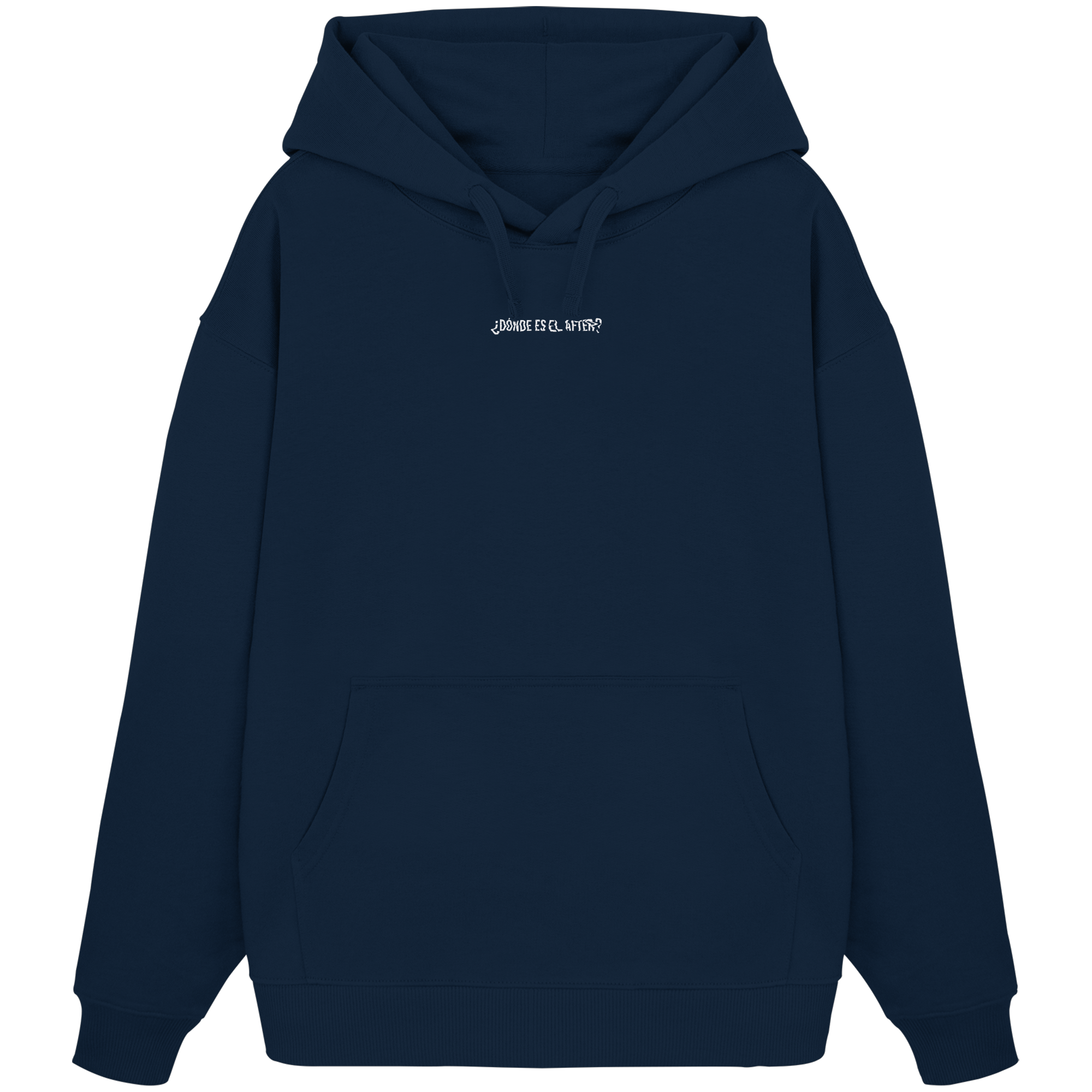 ¿Dónde es el After? - Organic Oversize Hoodie
