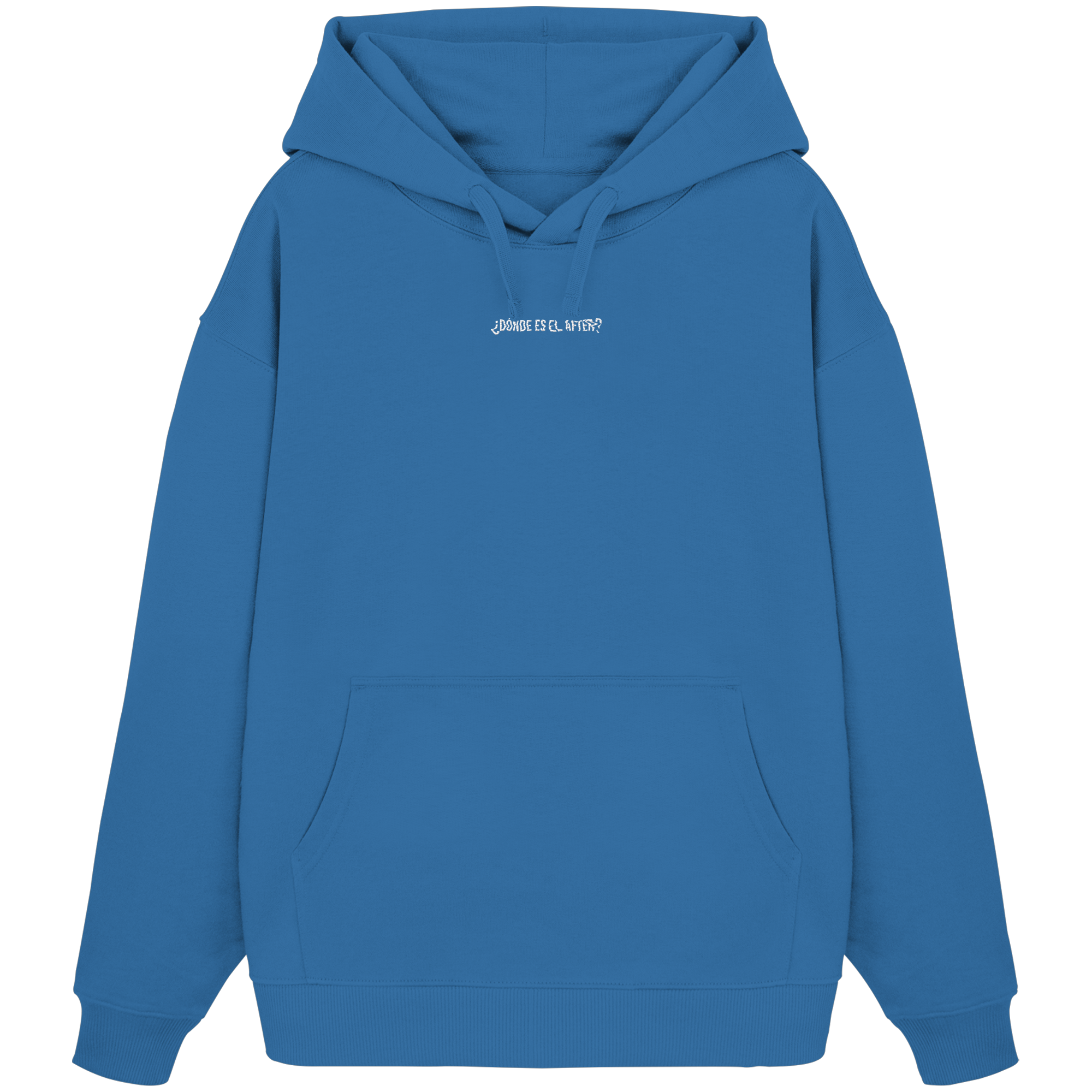 ¿Dónde es el After? - Organic Oversize Hoodie
