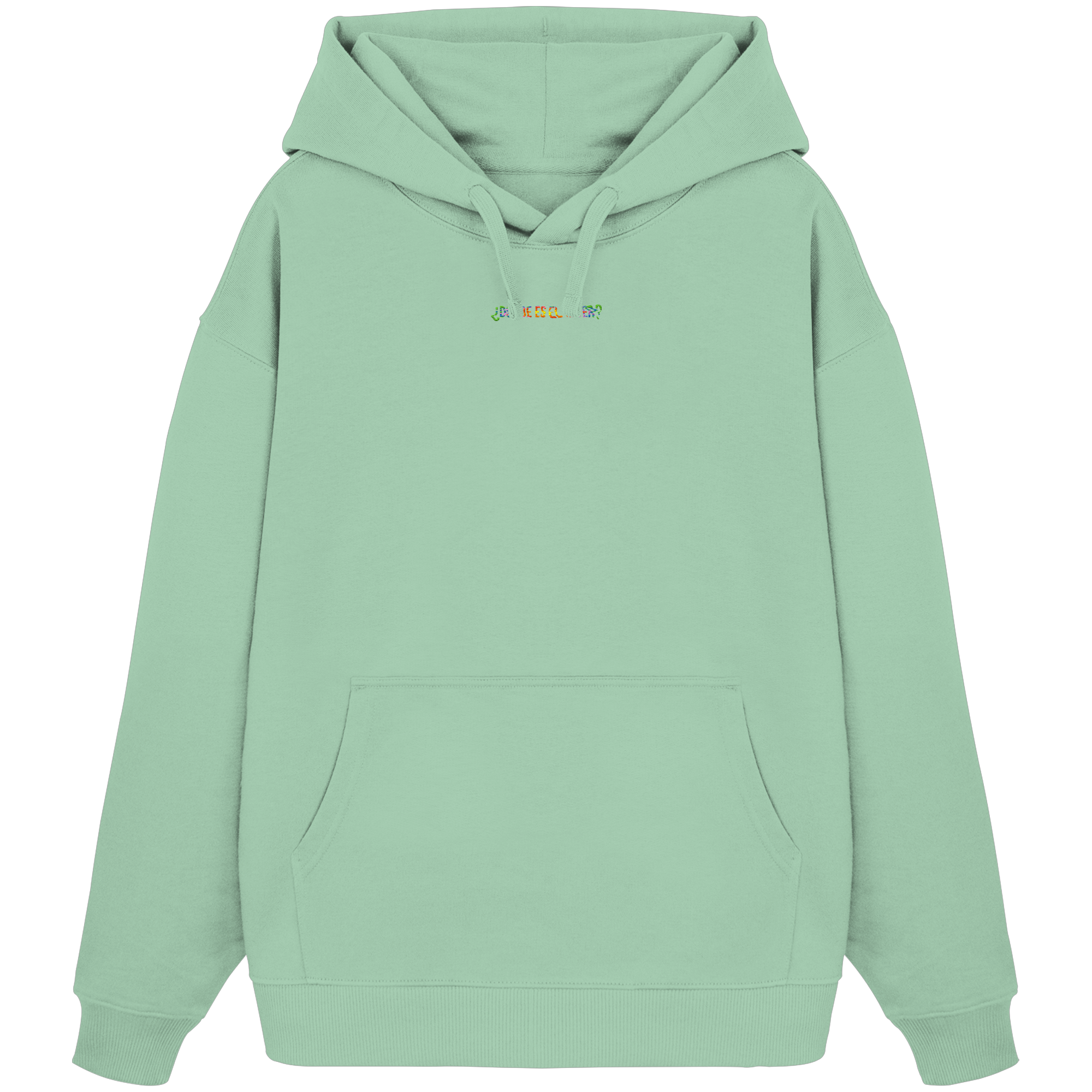 ¿Dónde es el After? - Rainbow - Organic Oversize Hoodie