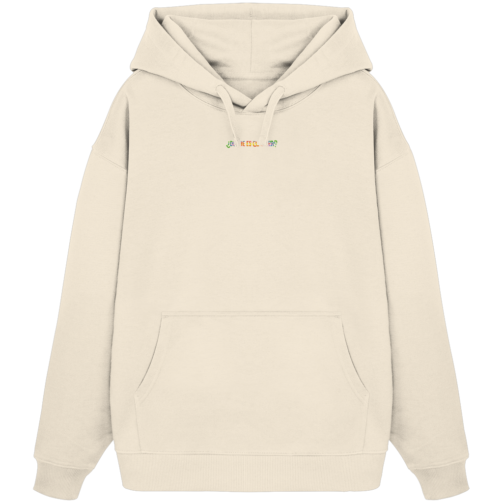 ¿Dónde es el After? - Rainbow - Organic Oversize Hoodie
