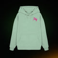 Horse Unisex Oversize Hoodie – Organic in Misty Jade – KABUFF Kreuzberg