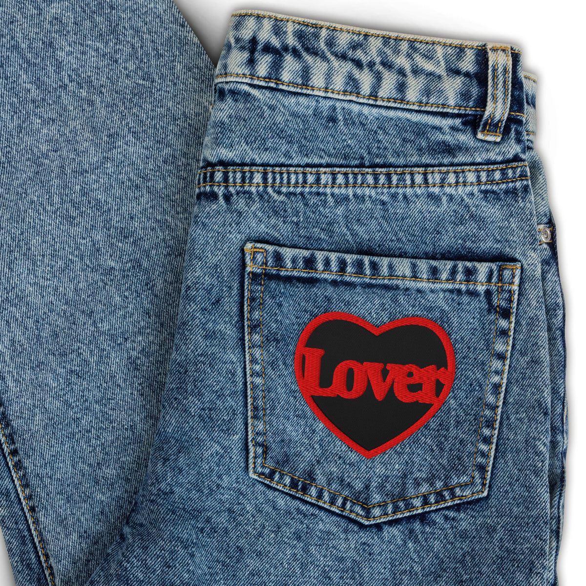 Lover Patch – Heart in Black – KABUFF Kreuzberg