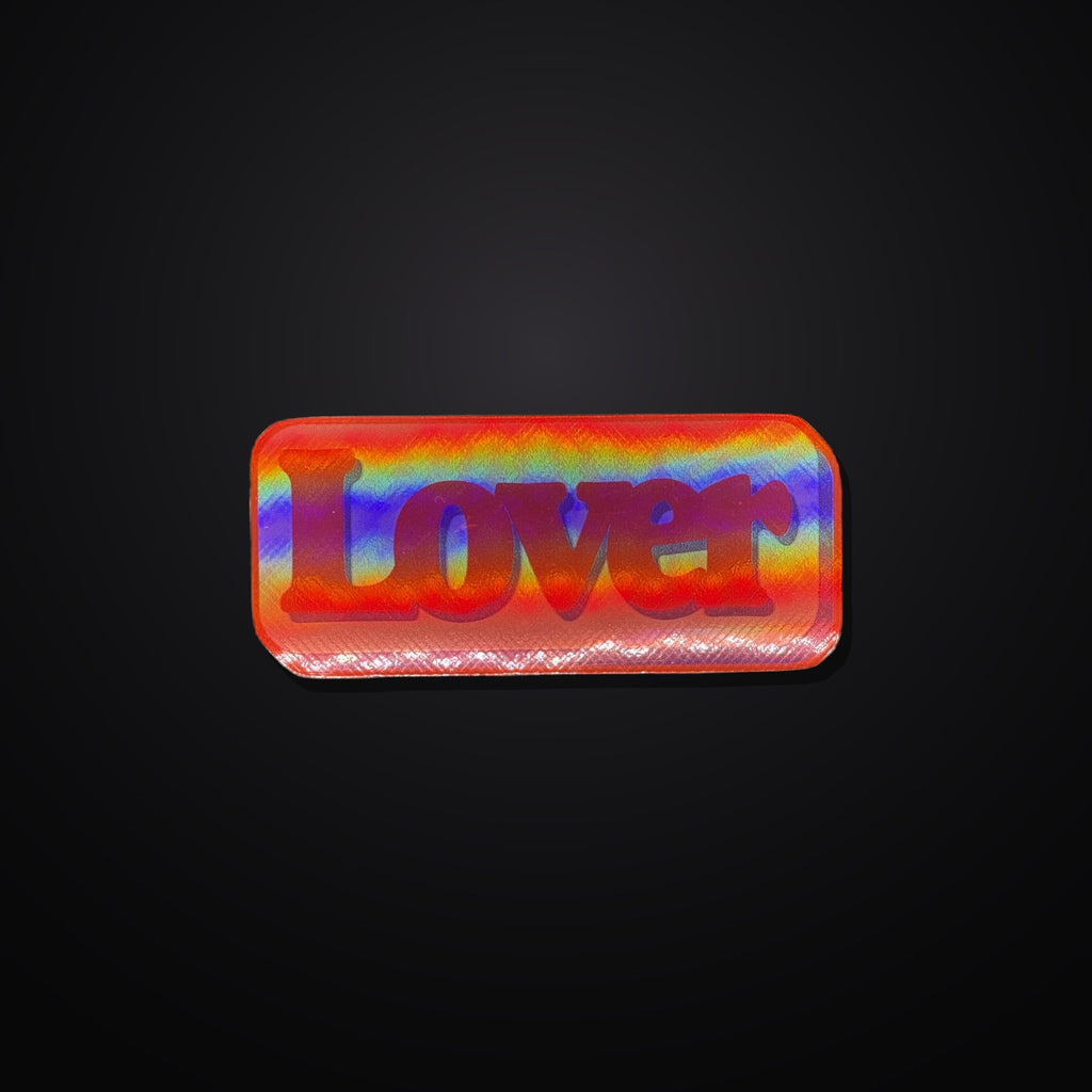 Lover Sticker 3er-Set - Red Holographic